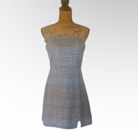 Gianni Bini Houndstooth Plaid Mini Dress - Picture 10 of 10